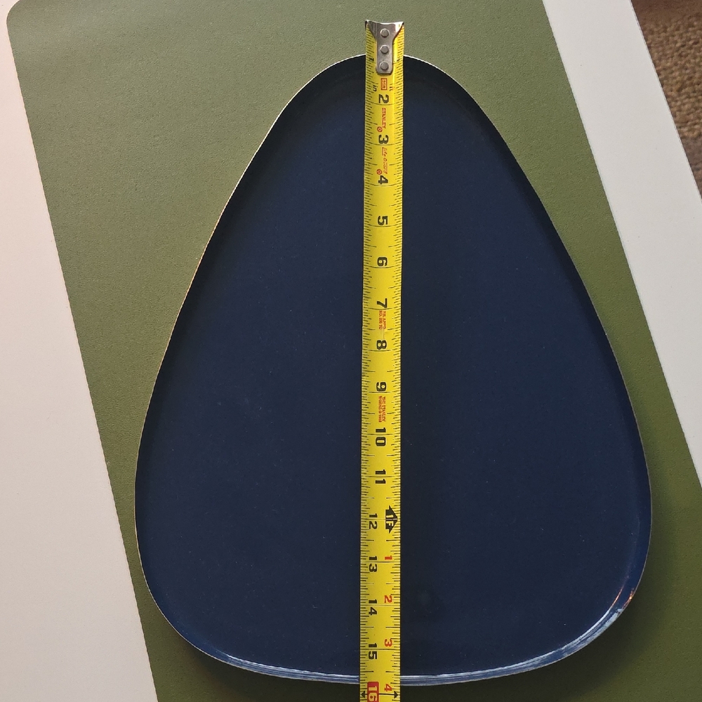 Dark Blue Triangular Tray